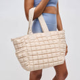Load image into Gallery viewer, Tote: Dreamer - Quilted Puffer Nylon Tote