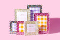 Load image into Gallery viewer, Frame (Magnetic): Pink Confetti (5"x5")