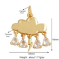Load image into Gallery viewer, Cloud Charm For Charm Bar & Charm Necklace