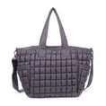 Load image into Gallery viewer, Tote: Dreamer - Quilted Puffer Nylon Tote
