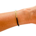 Load image into Gallery viewer, Bracelet: Colored Enamel Box Chain - 18K Gold