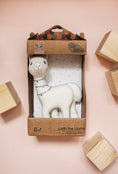 Load image into Gallery viewer, Organic Natural Teether, Rattle & Bath Toy: Lilith the Llama