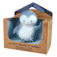Load image into Gallery viewer, Organic Natural Teether, Rattle & Bath Toy: Arctic Penguin