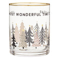 Load image into Gallery viewer, Holiday: Gold Rimmed Rocks Glass - The Most Wonderful Time of The Year