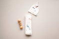 Load image into Gallery viewer, Vintage Airplane Swaddle Blanket: Bamboo Stretch: Swaddle + Knot Hat