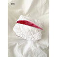 Load image into Gallery viewer, Make Up Bag - TERRY: ONE SIZE / WHITE