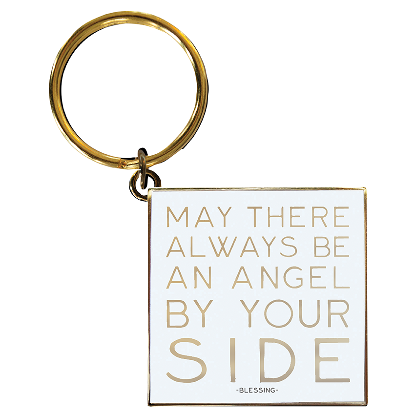 Keychain: Angel By Your Side (Blessing)