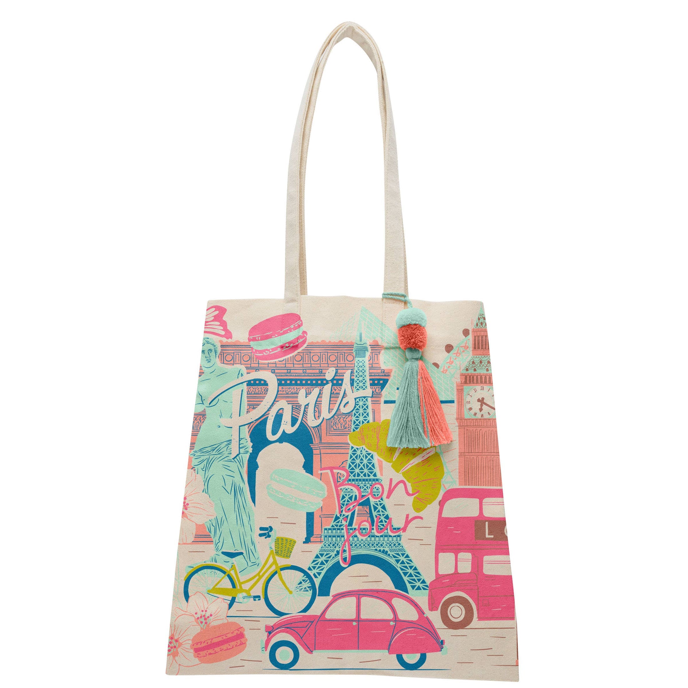 Tote: Canvas Paris