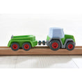 Load image into Gallery viewer, Toys: Kullerbu-Tractor with Trailer
