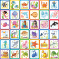 Load image into Gallery viewer, Memory Matching Game: Under the Sea  (Set of 72 cards)
