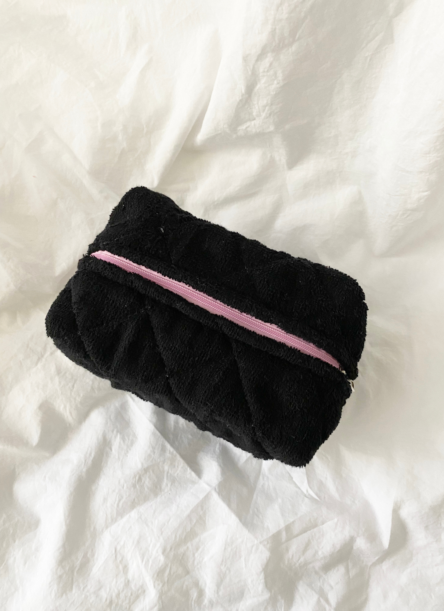 Make Up Bag - TERRY: ONE SIZE / WHITE