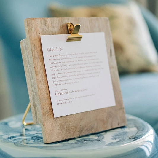 Devotion Card Set: When I Rise & Rest Give Me Jesus