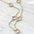 Load image into Gallery viewer, Necklace: Clover Quatrefoil
