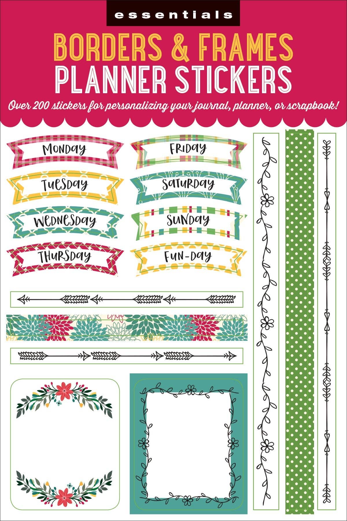 Stickers: Planner Essentials Borders & Frames