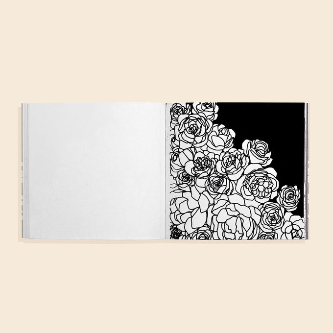 BLOOM (Floral Coloring Book)