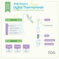 Load image into Gallery viewer, Digital Thermometer (Oral/Rectal/Armpit): Pink
