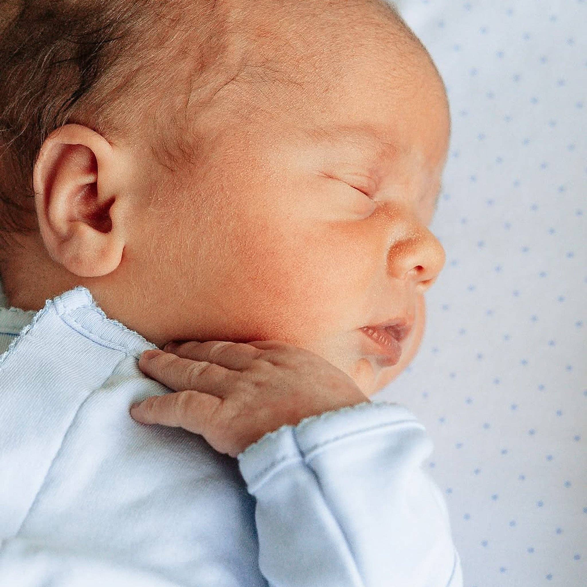 Blue Converter Gown – Baby Boy Layette Essential