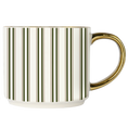 Load image into Gallery viewer, Mug: Green Stripe Holiday

