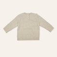 Load image into Gallery viewer, Milan Ruffle Bobble Baby Sweater Knit Pullover Top (Organic): Mauve Pink
