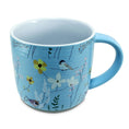 Load image into Gallery viewer, Mug: Coffee Mug Sweet Friend Floral Bird (Left-Handed)
