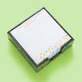 Load image into Gallery viewer, Gift Bundle: Confetti Notepad & Clipboard (Small Notepad Size 5" x 6.6")
