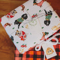 Load image into Gallery viewer, Gift Wrap: Holiday Dogs Roll
