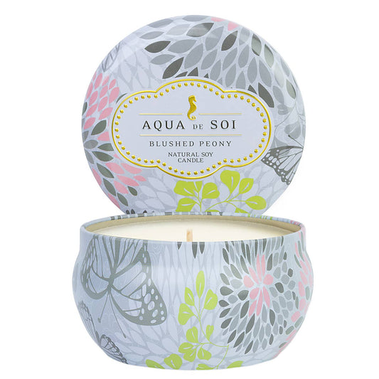 Candle: Aqua De SOi Blushed Peony Soy Candle