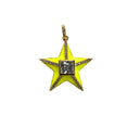 Load image into Gallery viewer, Charm: Star with CZ (Available in Multiple Colors)
