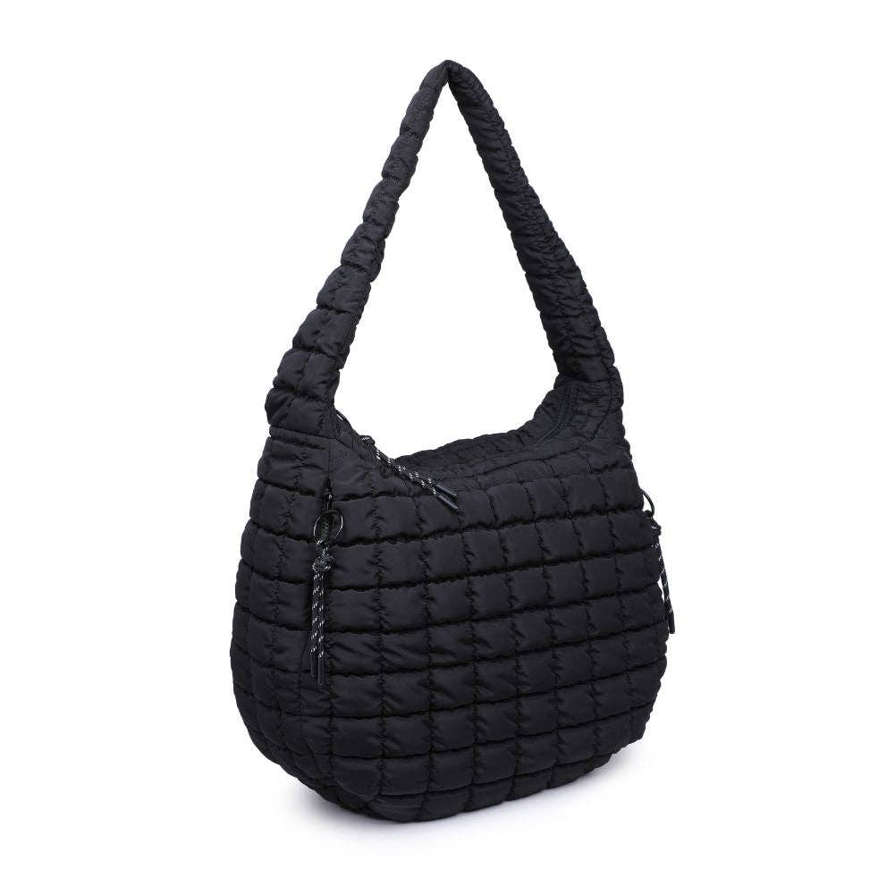 Tote: Revive - Quilted Puffer Nylon Hobo