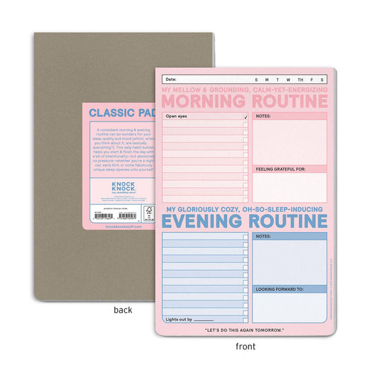 Planner: AM/PM Routine Pad