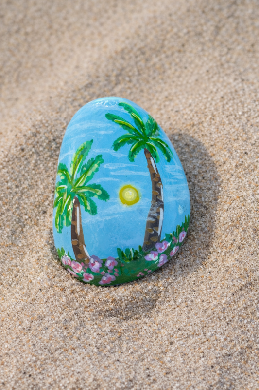 Scatter Kindness Rock: Island Peace