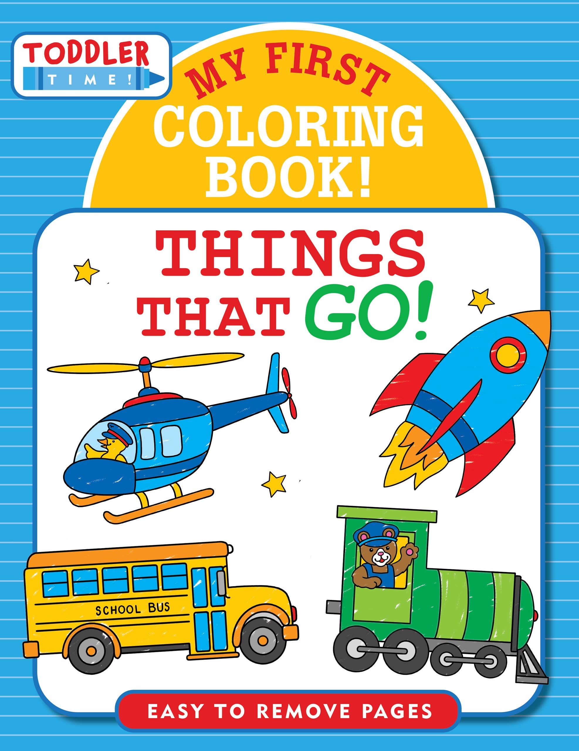 Coloring Book: Things That Go