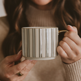 Load image into Gallery viewer, Mug: Green Stripe Holiday
