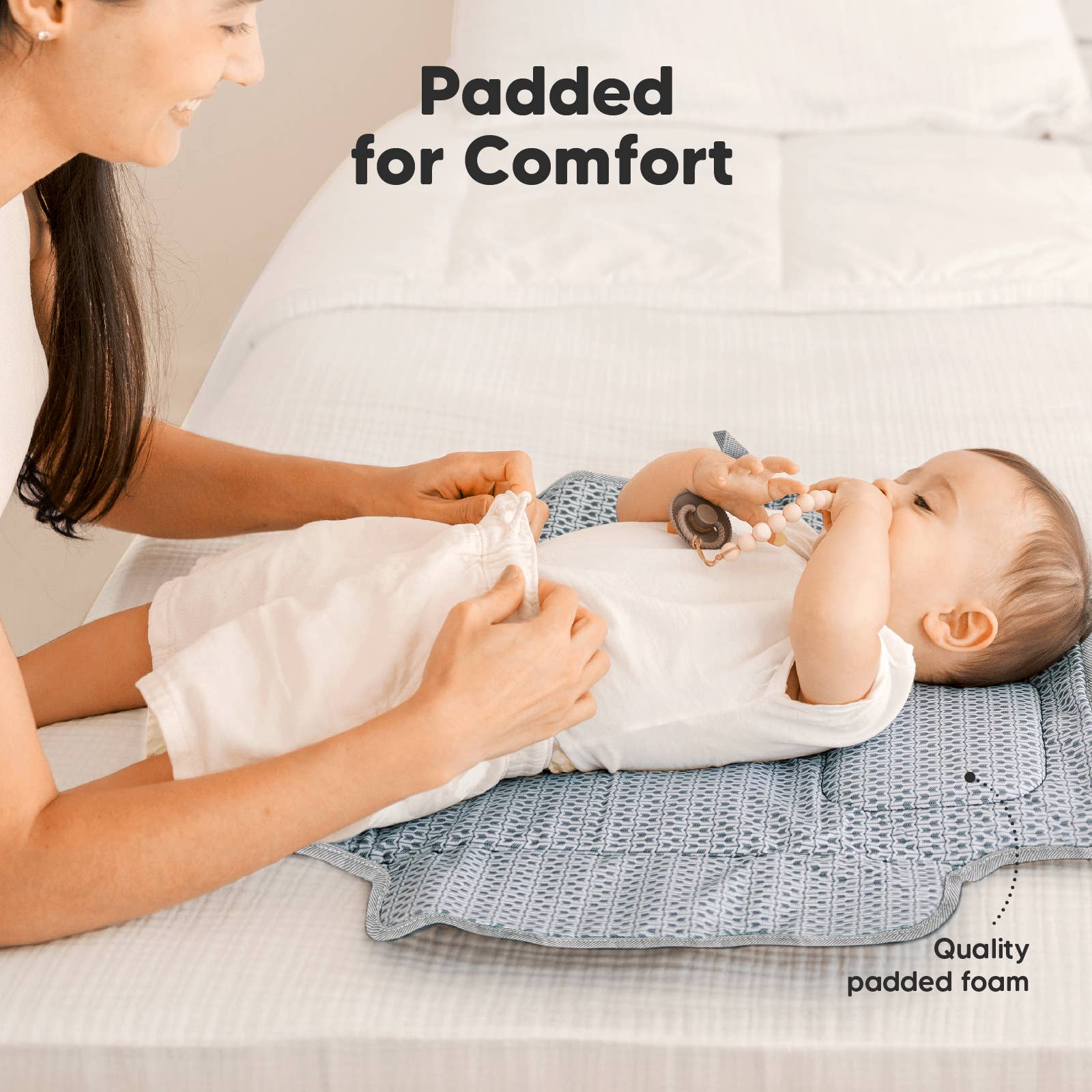 Changing Mat: Ezee Portable Diaper Changing Pad, Foldable