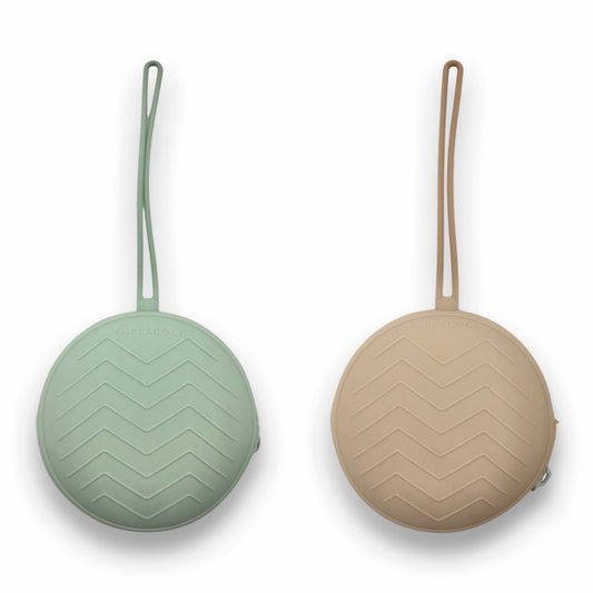 Silicone Case, BPA-Free, Coin, Key or Pacifier Holder