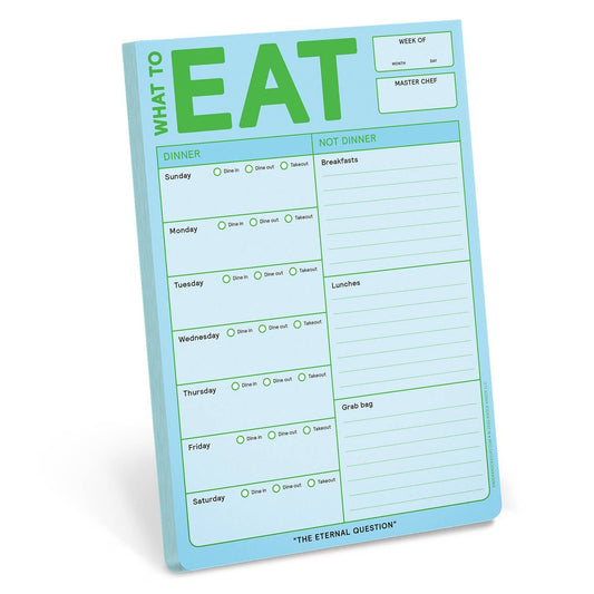 Planner: What to Eat Notepad with Magnet (Pastel Version)