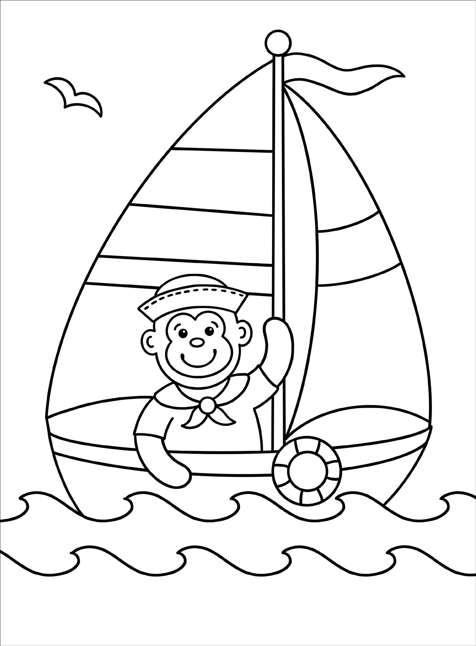 Coloring Book: Things That Go