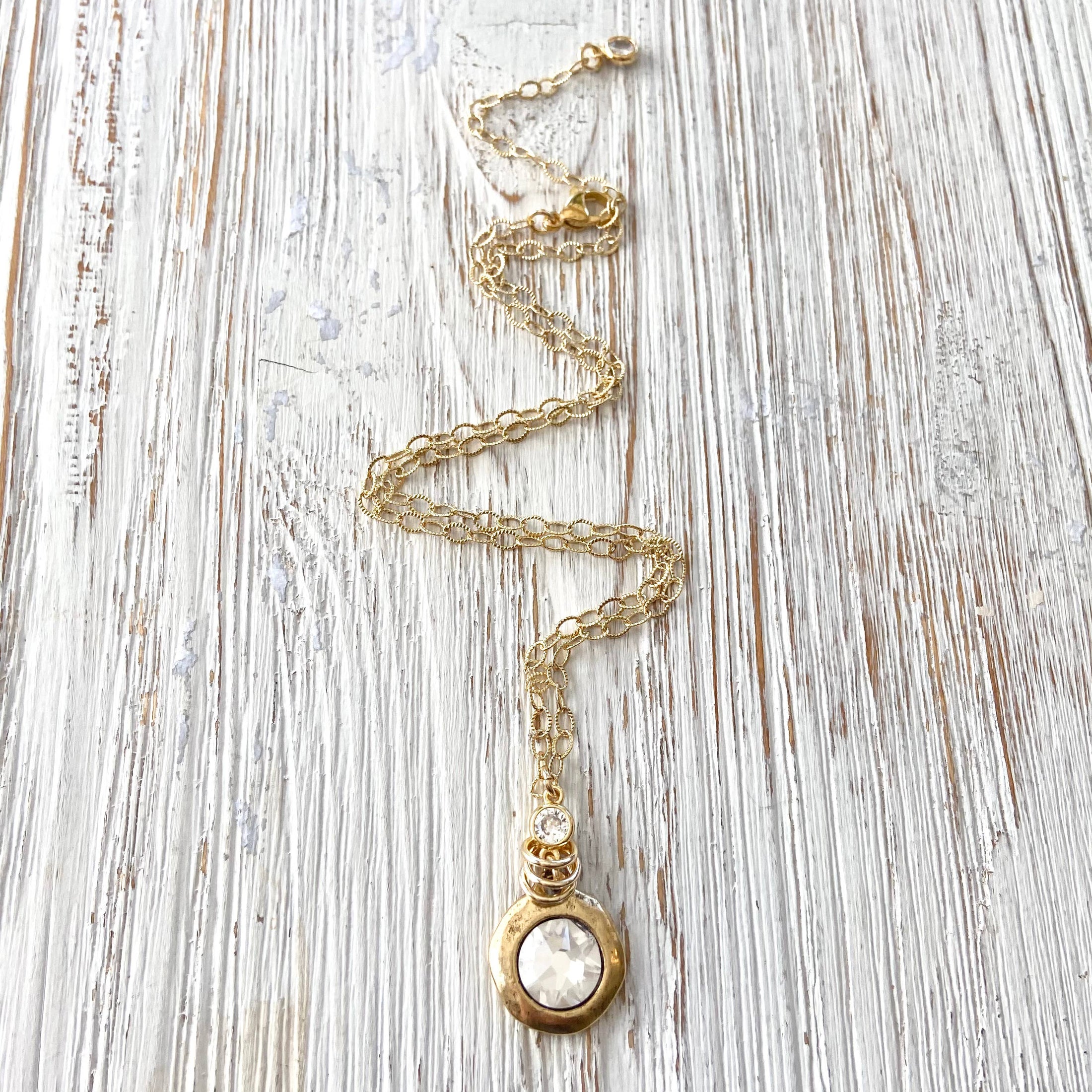 Necklace: Swarovski Crystal Pendant