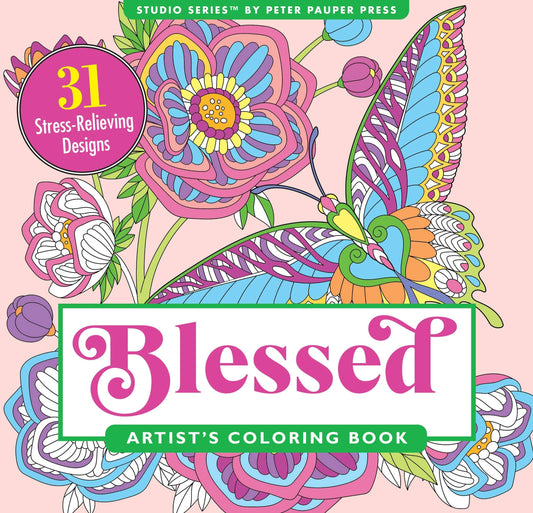 Coloring Book: Blessed Artist