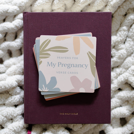 Prayers for My Pregnancy - Verse Cards