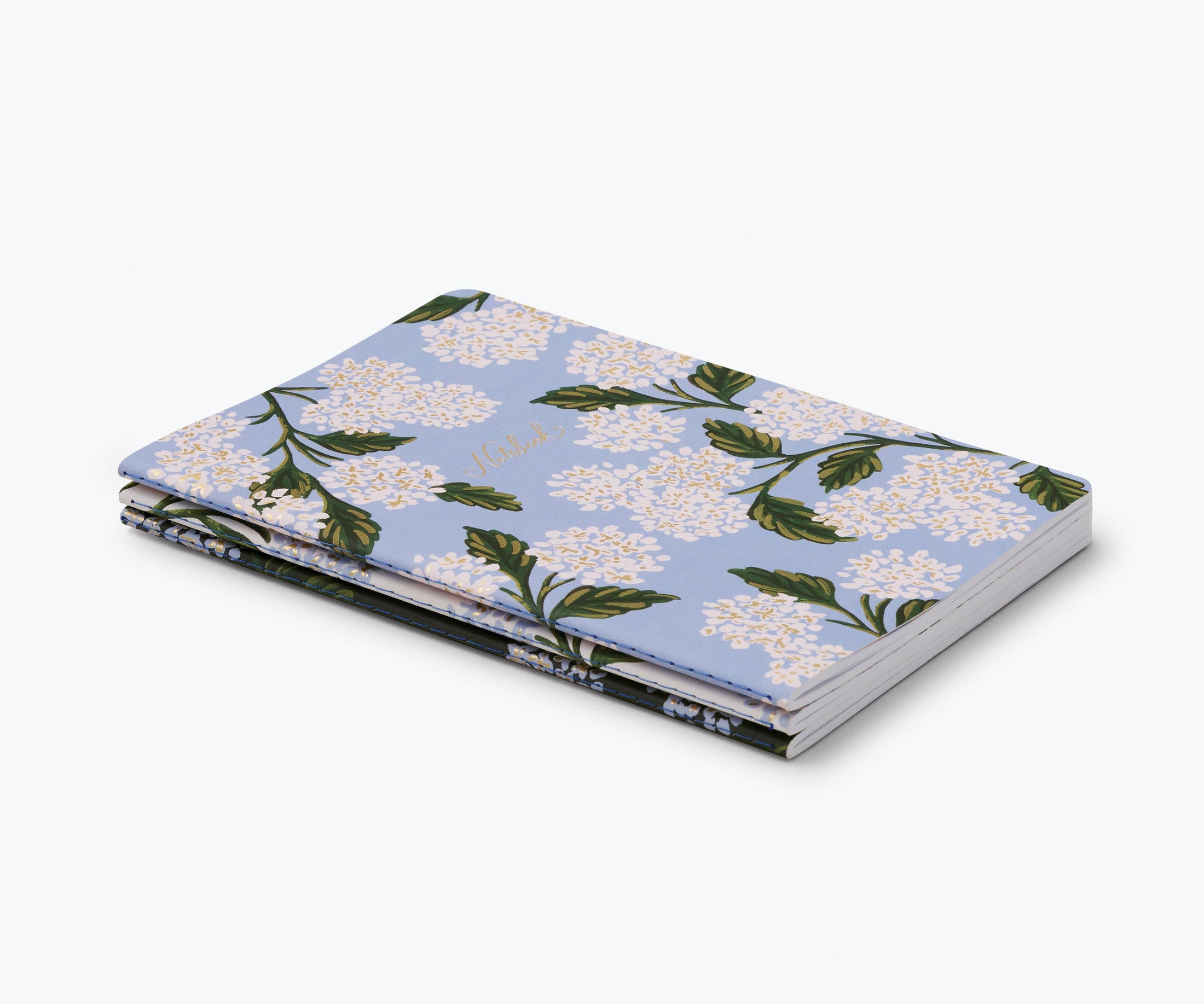 Journal: Assorted Set of 3 Hydrangea Notebooks/Journals