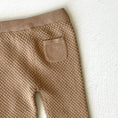 Load image into Gallery viewer, Milan Earthy Sweater Knit Baby Legging Pants Organic Cotton: Mauve Pink / 12-18 Month
