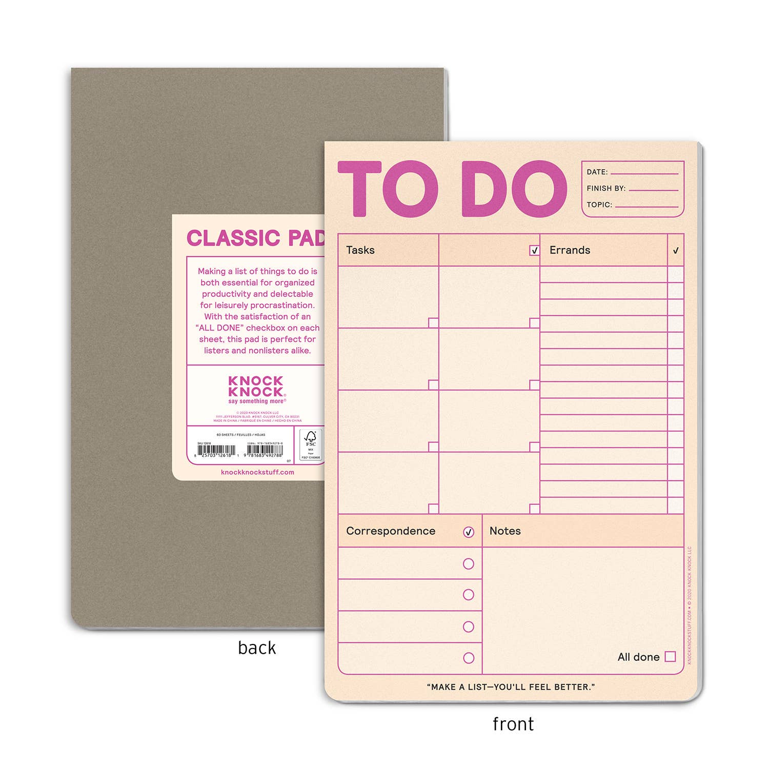 Planner: To Do Notepad (Pastel Orange)