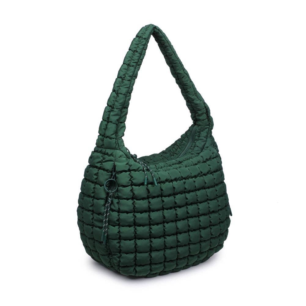 Tote: Revive - Quilted Puffer Nylon Hobo