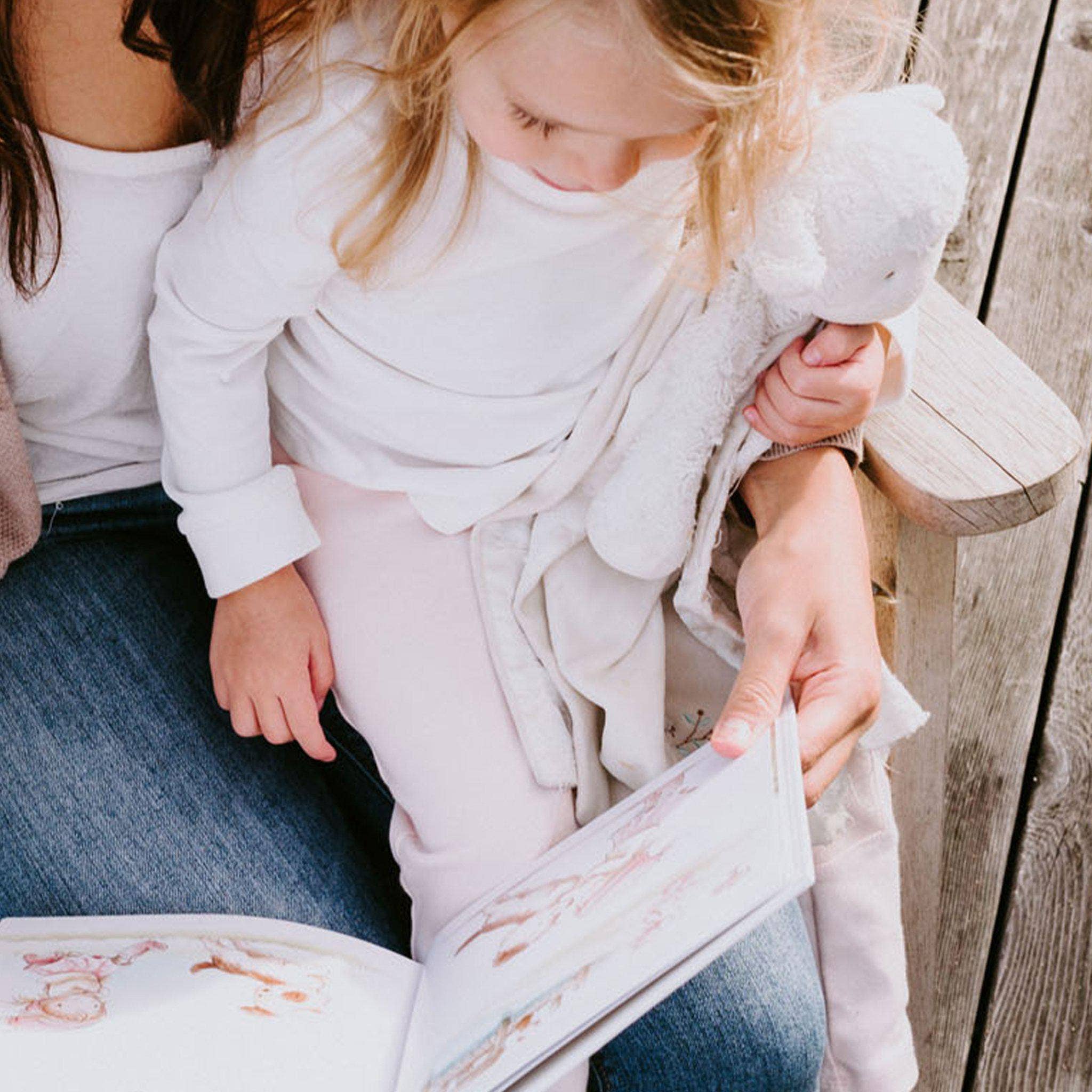 Knotty: Kiddo Lamb Buddy Blanket