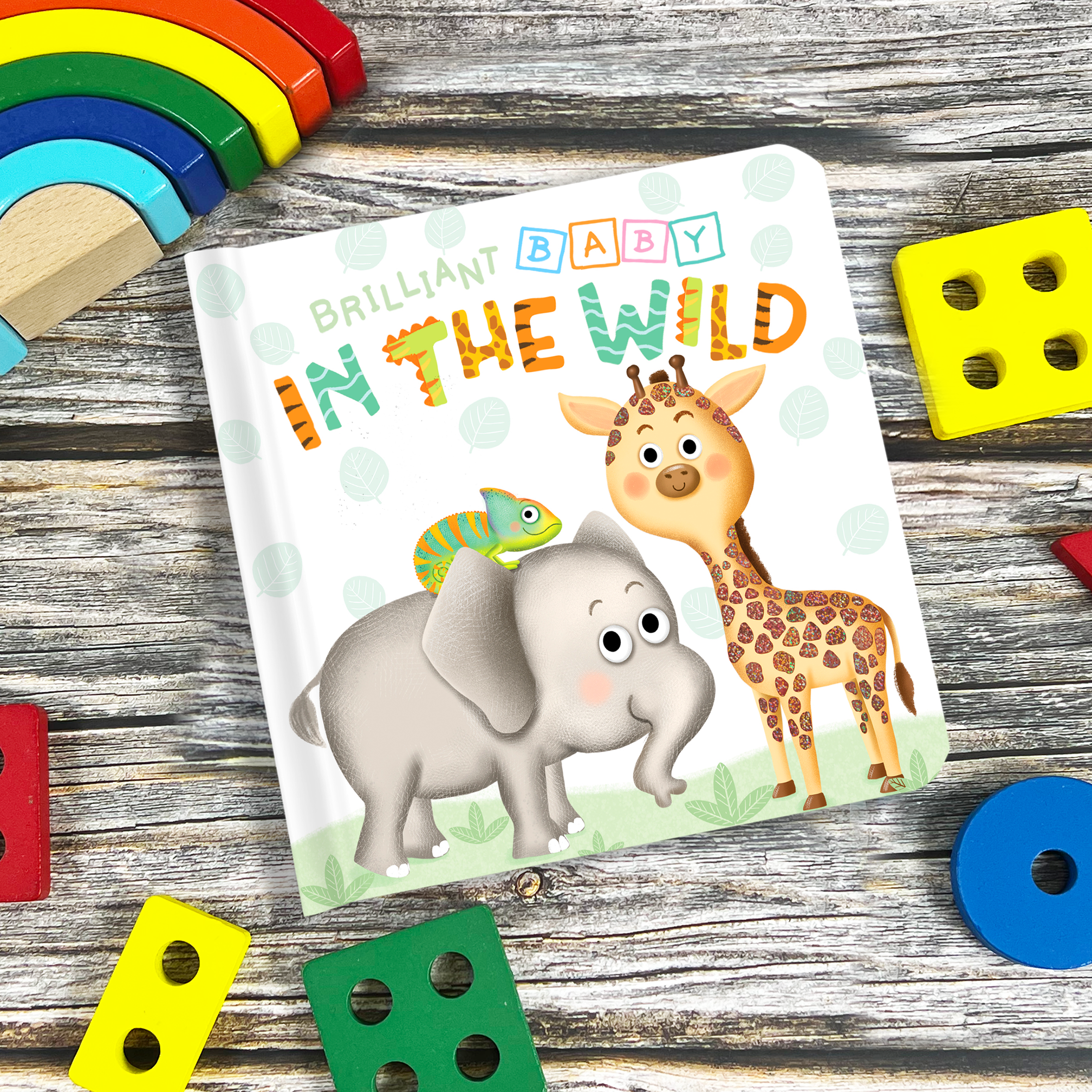 Board Book: Brilliant Baby: In the Wild  - Children's Touch and Feel and Learn Sensory Book