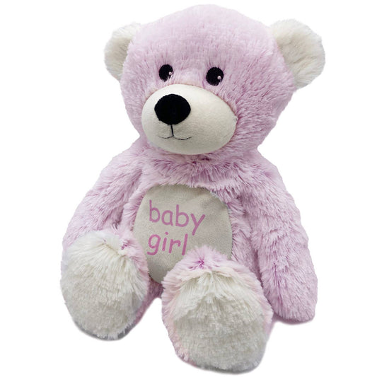 Warmies® Lavender Plush: Baby Girl Bear  (13")