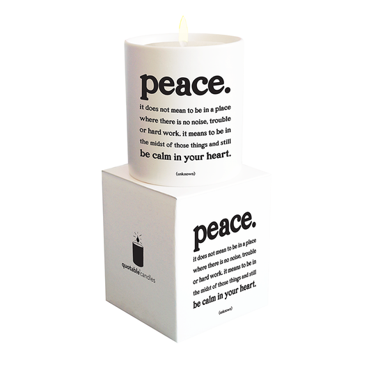 Candle: Peace