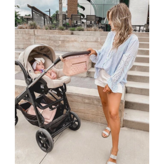Travel Stroller Caddy: Blush