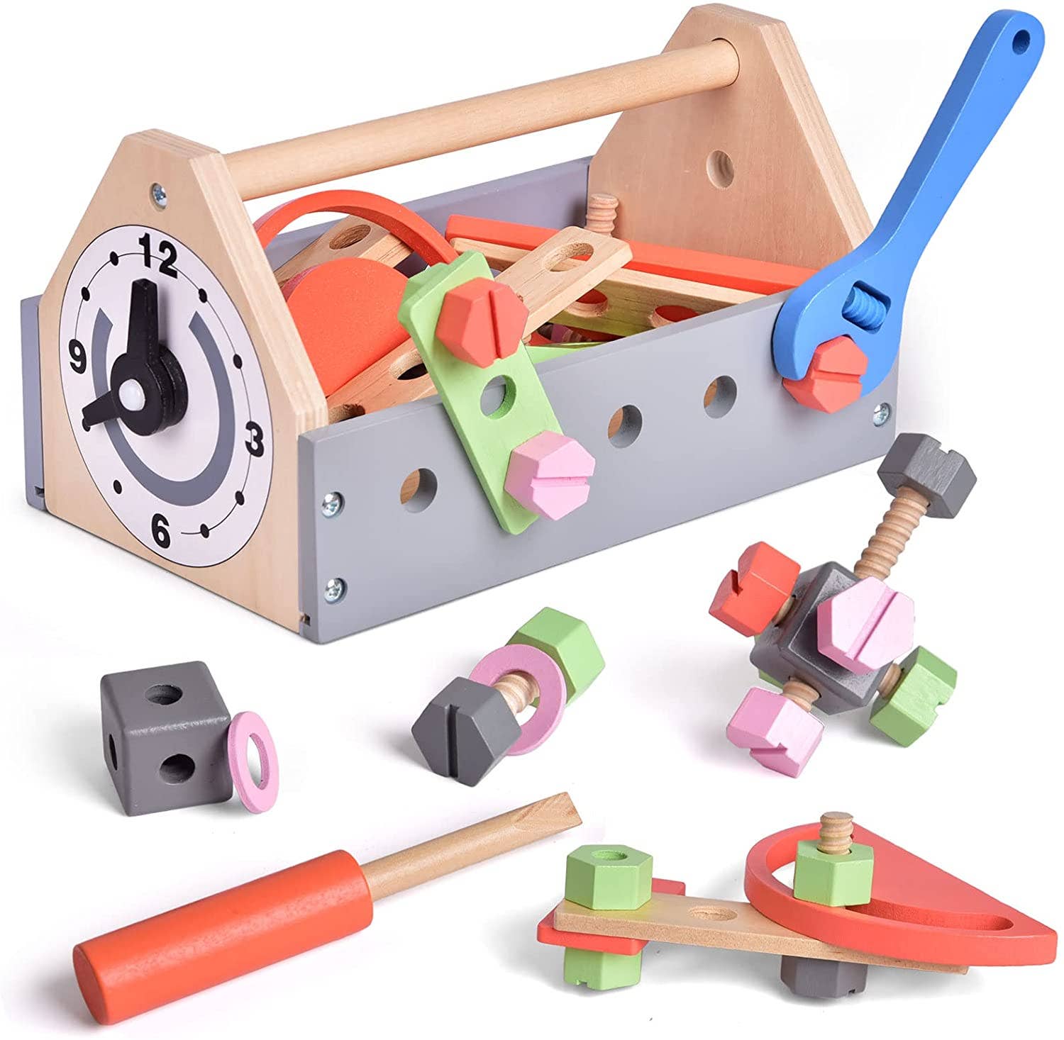 Wooden Tool Set (45 pieces)